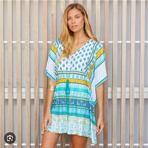 Cabana life tie waist cover up